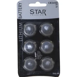 Batteri CR2450, 6-pack