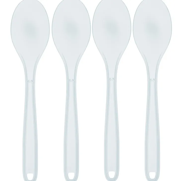 Bestick i ECO-plast, 4-pack