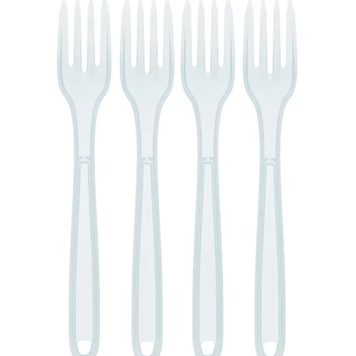 Bestick i ECO-plast, 4-pack