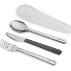 Bestickset i rostfritt stål med fodral, Joseph Joseph
