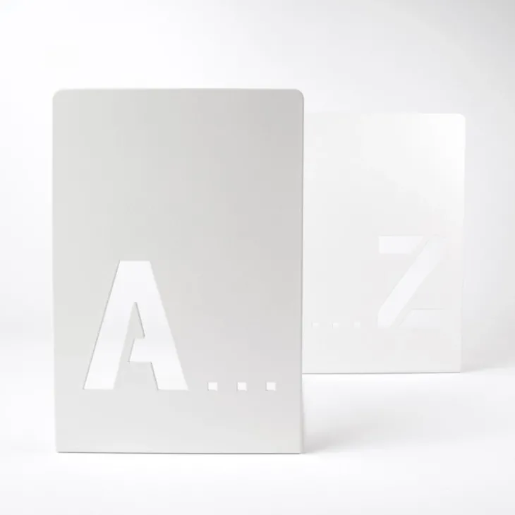 Bokstöd A-Z 2-pack