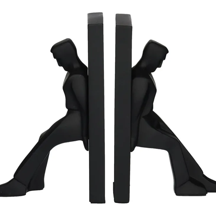 Bokstöd lutande man 2-pack