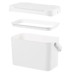 Bordspapperskorg med handtag 5L, SmartStore