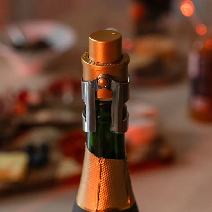 Champagnekork med pump