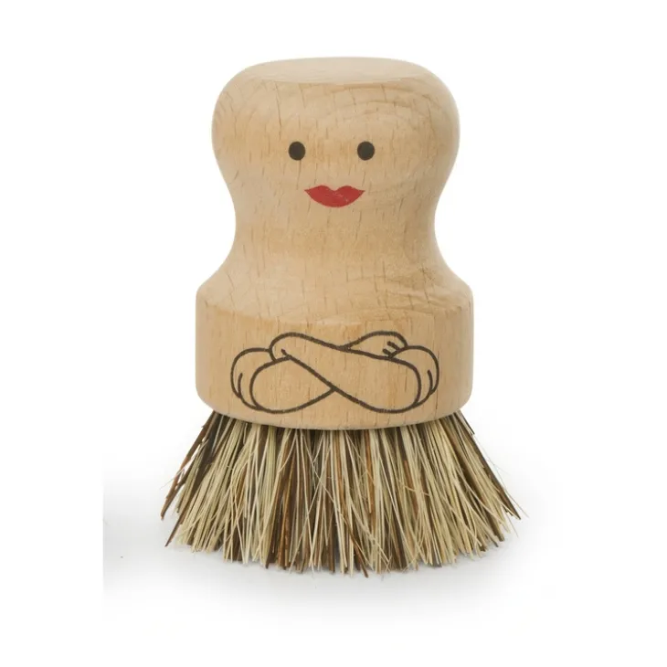 Diskborste i trä, Fru Scrubber, Kikkerland