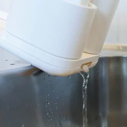 Diskmedelspump och förvaringsställ