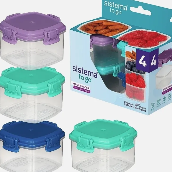 Dressingburk 4-pack 62ml, Sistema