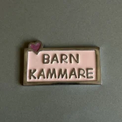 Dörrskylt, barnkammare