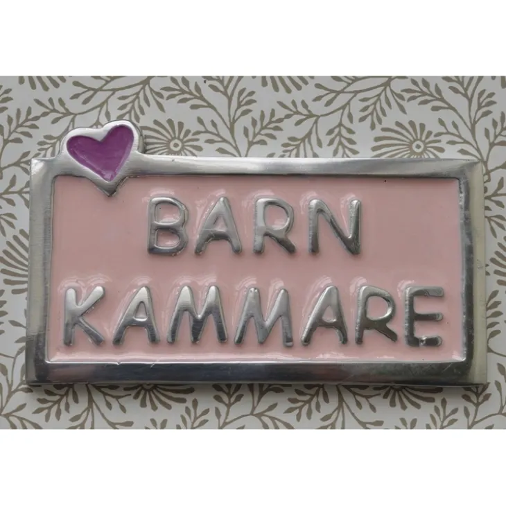 Dörrskylt, barnkammare
