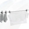 Elastisk klädlina med klämmor