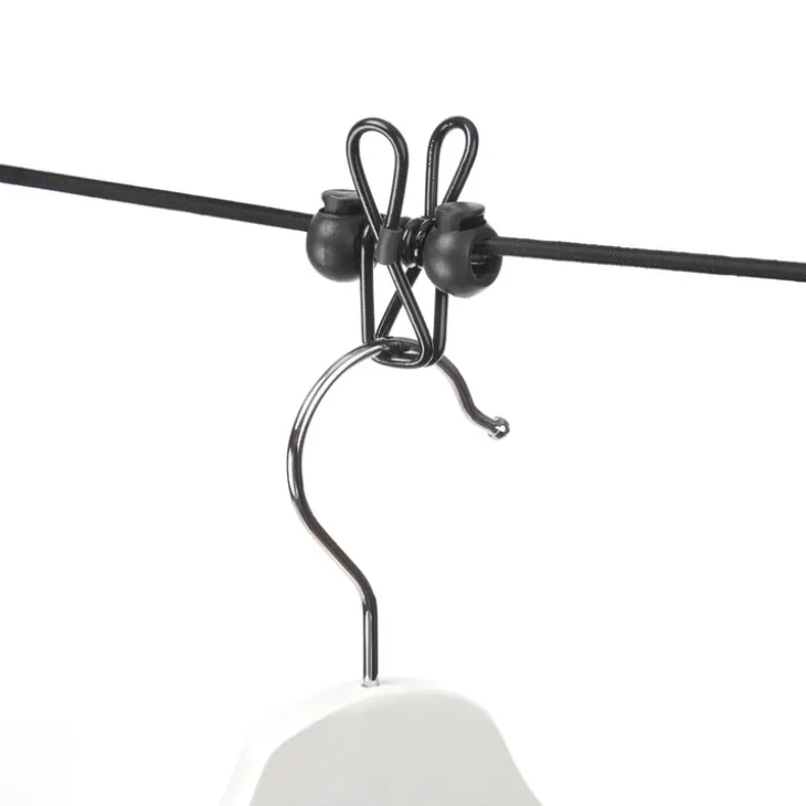 Elastisk klädlina med klämmor