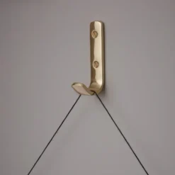 Enkel skolkrok i mässing, 8cm