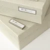 Etiketthållare i metall 4-pack, Bigso