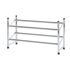 Expanderbar skohylla, 62-119cm