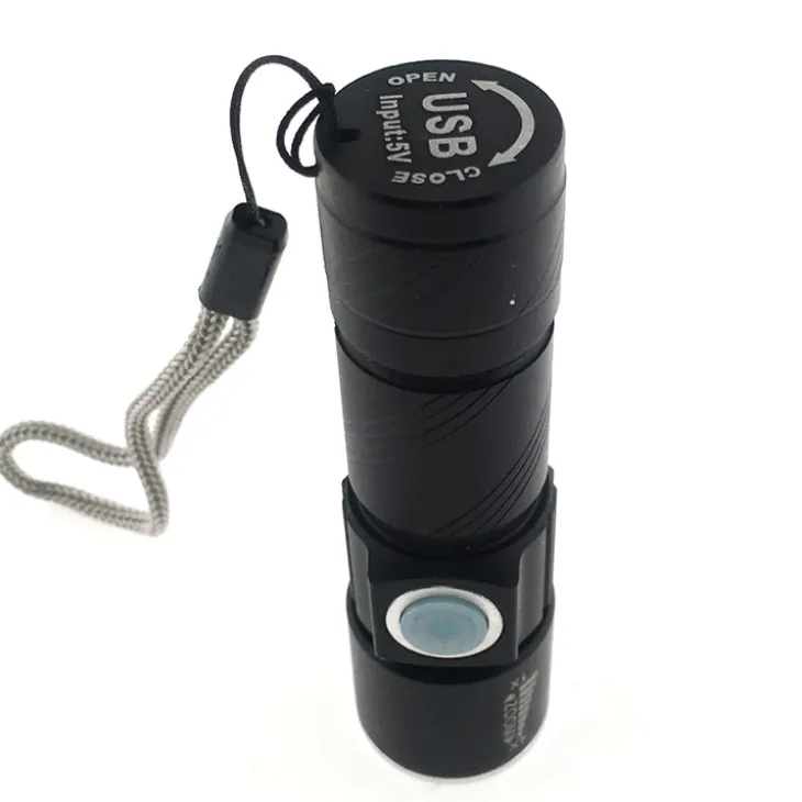 Ficklampa med USB