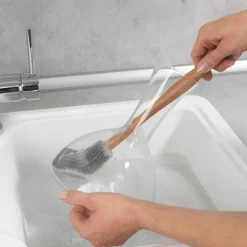 Flaskborste med flexhuvud