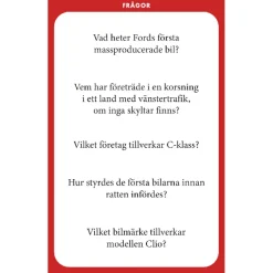 Frågesport om bilar