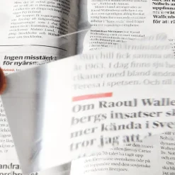 Förstoringsglas till plånboken