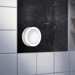 Förstoringsspegel med belysning, Smedbo