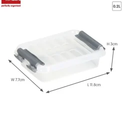 Förvaringsask 0,2L, Q-Line