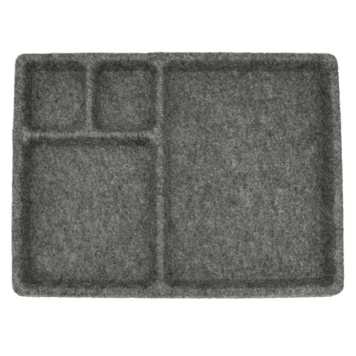 Förvaringsbricka i filt, 28,6x20x2cm
