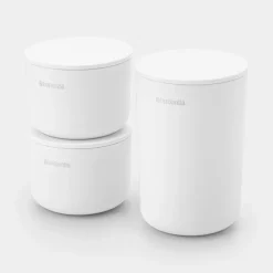 Förvaringsburk med lock 3-pack, Brabantia