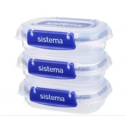 Förvaringsburk mini 3-pack 0,18L, Sistema