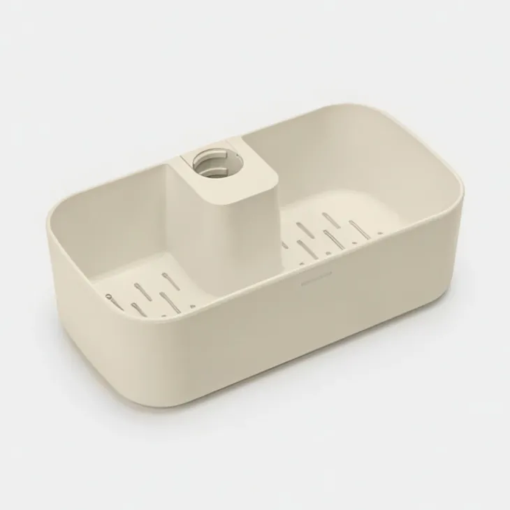 Förvaringskorg till duschstång, Brabantia, Beige