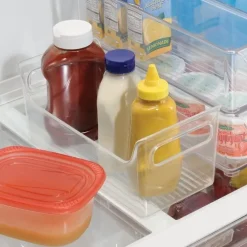 Förvaringslåda i plast med handtag