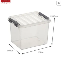 Förvaringslåda 3L, Q-Line