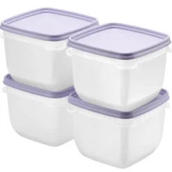 Fryslåda 0,75L 4-pack, SmartStore