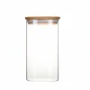 Glasburk med bambulock 1,4L, Pebbly