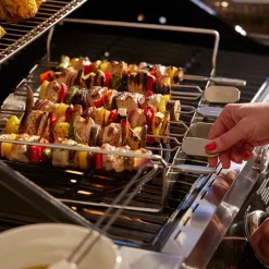 Grillspett med hållare