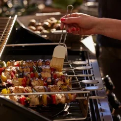 Grillspett med hållare
