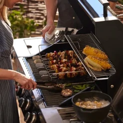 Grillspett med hållare