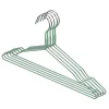 Halkfri metallgalge 5-pack, Mintgrön