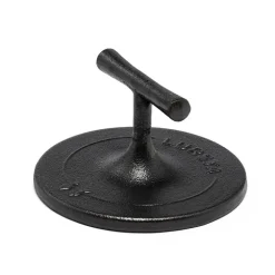 Hamburgerpress i gjutjärn, Lursta