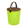 Hink med lock 10L, Omnioutil, Grön/Brun
