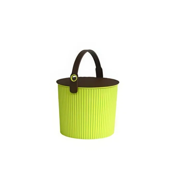 Hink med lock 4L, Omnioutil, Grön/Brun