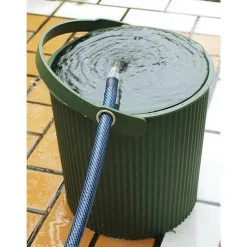 Hink med lock 10L, Omnioutil, Grön/Mörkgrön