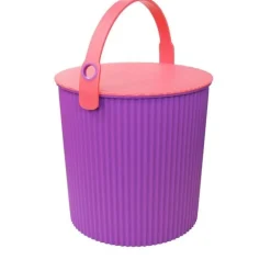 Hink med lock 20L, Omnioutil, Lila/Cerise