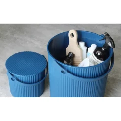 Hink med lock 10L, Omnioutil, Mörkblå