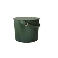 Hink med lock 8L, Omnioutil, Mörkgrön