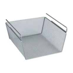 Hängande extra hylla i metall, 27,5x28x15cm