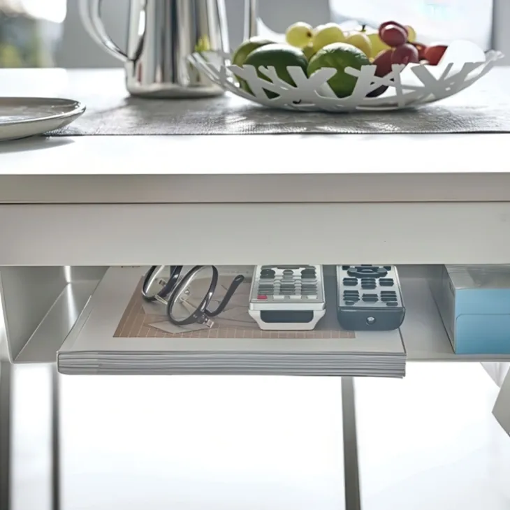Hängande förvaringshylla i metall, Yamazaki