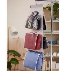 Hängande väskförvaring 6 fack