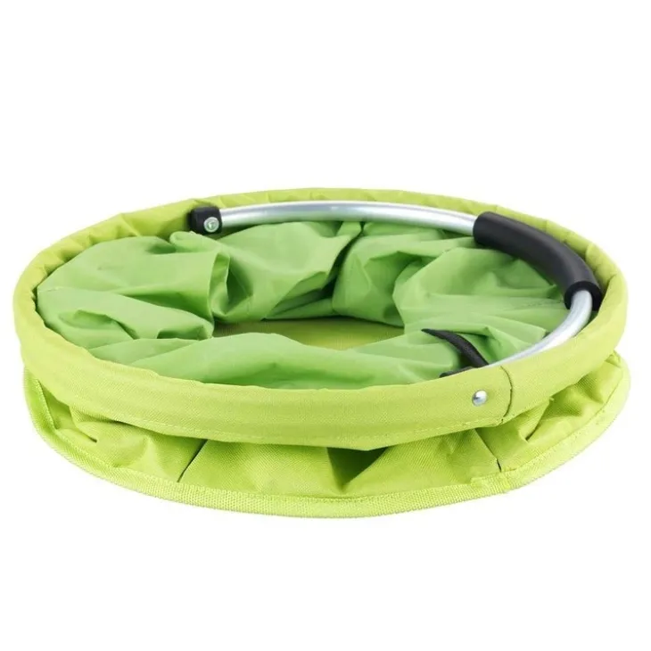 Hopfällbar korg med förvaringsfickor, 35cm