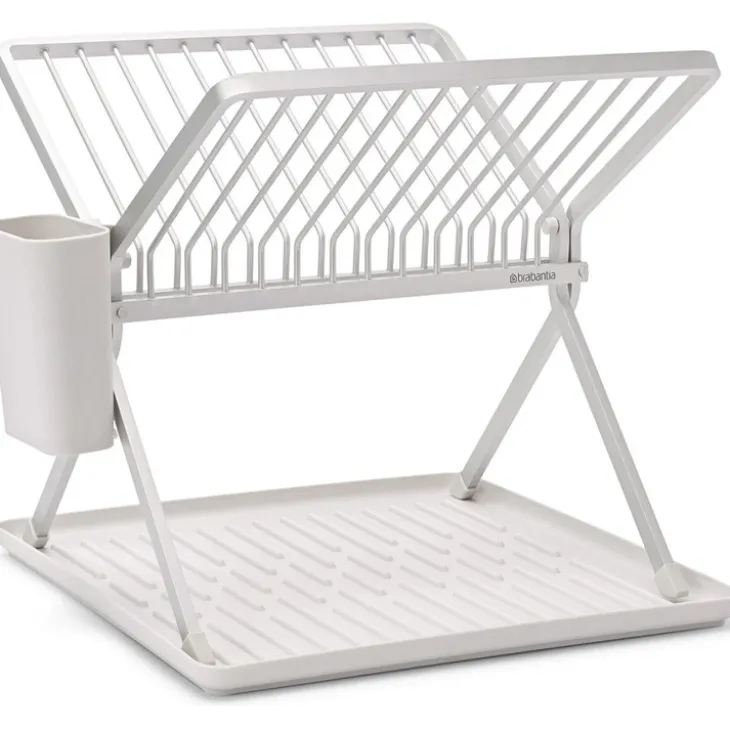 Hopfällbart diskställ, Brabantia, Ljusgrå