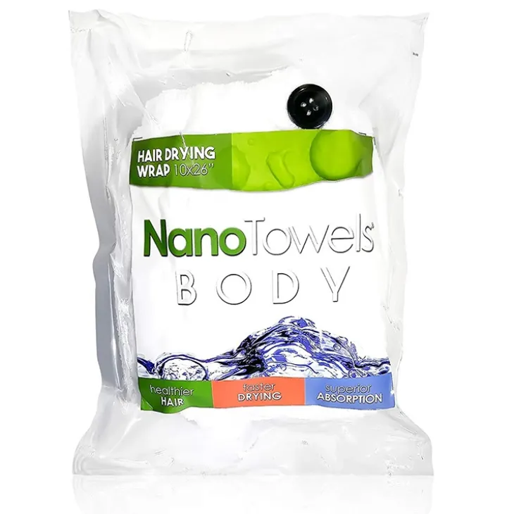 Hårhandduk i nanofiber