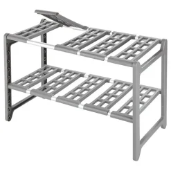 Justerbar förvaringshylla under diskbänk, 45-80cm